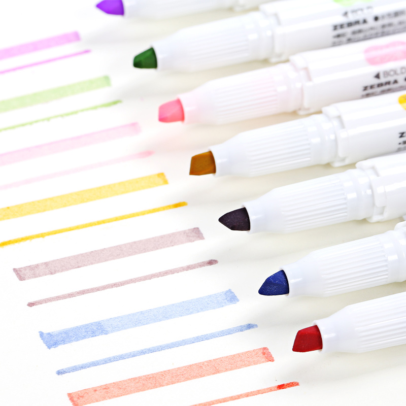 Japan ZEBRA WKT7 New Mildliner - Zebra Pen Mildliner recension och pris